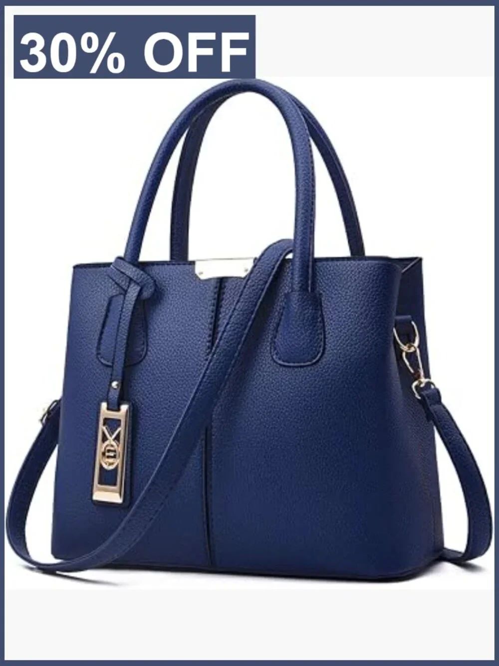 Women's Faux Leather Satchel Handbag Tote Shoulder Crossbody Top Handle